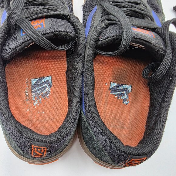 Vans Ave Pro Mens Size 6 Black Orange Athletic Shoes Skateboarding Casual Walk - Picture 5 of 14
